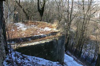 Vyhlídková plošina severně od zámku ( © Petr Turyna 02/2006)