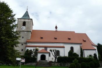 Horní Planá - kostel sv. Markéty  (© Tomáš Marek, 07/2009)
