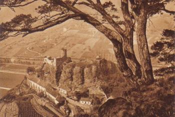 Střekov - historická pohlednice z roku 1927 (sokr.sbírka IvoR) (© ???)
