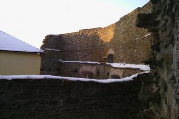 Vyšší podlaží severního křídla tzv. renesančního paláce (© Jan Večeřa, 02/2015)