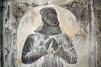 Detail náhrobní desky Kateřiny Supovny z Fulštejna z roku 1583 ( © Miroslav BITTER 01/2008)