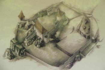 Pravděpodobný půdorys hradu (Mythos  08/2007)