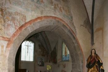 Interiér boční kaple Jana Nepomuka Neumanna (pův. kaple sv. Barbory) ( © Filip Matoušek 09/2010)