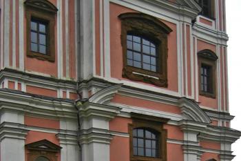 Kostel sv. Anny a sv. Jakuba Většího ve Staré Vodě u Města Libavá ( © Pavel Vítek 10/2008)