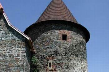 Švihov - jedna ze 4 strážních věží (© Jana Herianová 07/2003)