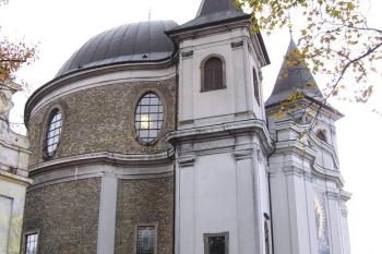 pohled od severu na hostýnskou basiliku ( © Jan P. Štěpánek 10/2007)