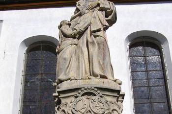 socha sv. Anny ( © Jan P. Štěpánek 10/2007)