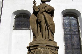 socha sv. Valentina ( © Jan P. Štěpánek 10/2007)