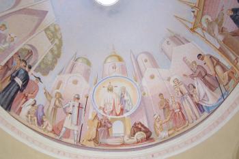 Krakovec - kaple sv. Antonína Paduánského - strop (© Ivo Rozehnal, 06/2012)