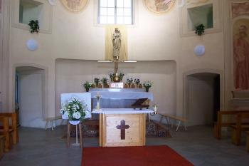 Krakovec - kaple sv. Antonína Paduánského - uvnitř kaple (© Ivo Rozehnal, 06/2012)