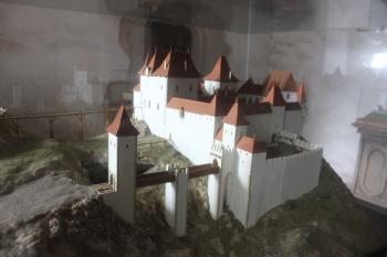 Model hradu Točník (© Luděk Vláčil, 7/2014)