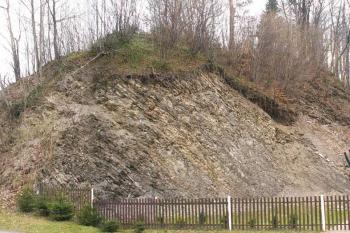Celkový pohled na obnažené skalisko ( © Miroslav BITTER 2005)