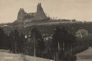Trosky - historický pohled (© anonym)