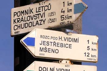 Rozcestník ( © Luděk Pitter 09/2004)