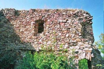 starý palác - západní stěna (© Miroslav Rybáček, 09/2006)