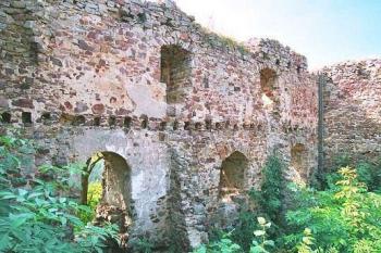starý palác - jižní stěna (© Miroslav Rybáček, 09/2006)