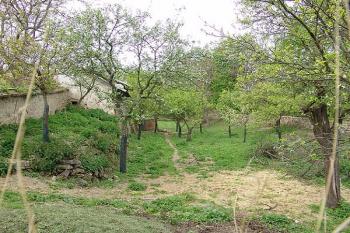 Nejzachovanější část příkopu na východní straně ( © Roman Řezáč 05/2005)