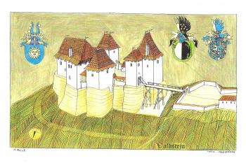 hrad podle M. Plačka (© jan heřman, 08/2012)