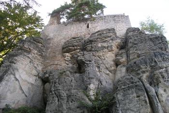 Zřicenina hradu Valdštejn (© Vlastislav Mareček, 09/2009)