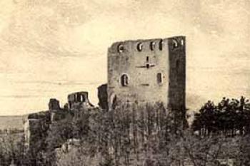 historická pohlednice - pohled od jihu ( ©  anon.)