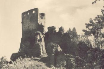 Valečov – celková podoba dobové pohlednice (© anonym)