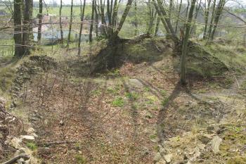 Interiér vých. místnosti hradního paláce (© Dušan Dohňanský 04/2020)