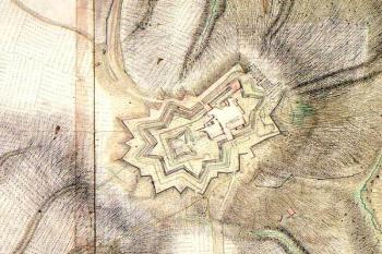 stav barokní pevnosti po přestavbě v roce 1791 ( © Kriegs Archiv Wien)