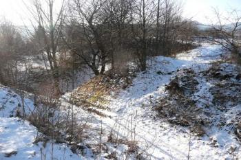 pohled do prostoru bývalé Uherské brány ( © Jan P. Štěpánek 01/2010)