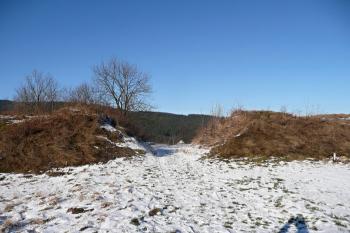 zásek bývalé Těšínské brány ( © Jan P. Štěpánek 01/2010)