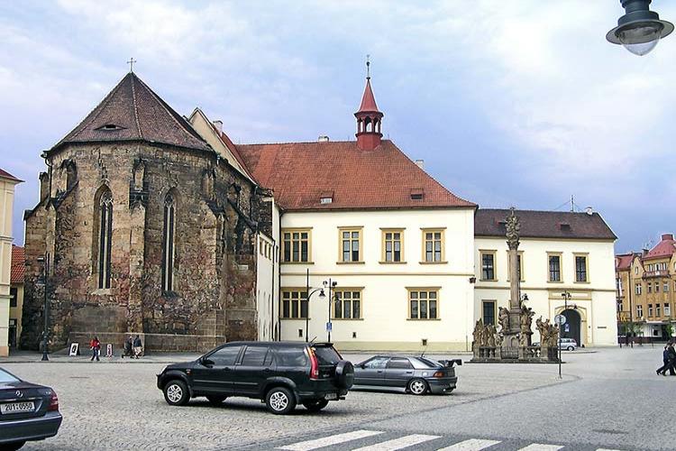 komenda německých rytířů s kostelem sv. Kateřiny
