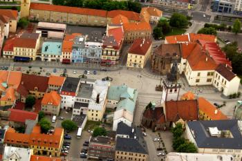Chomutov - Letecký snímek ( © Radovan Smokoň 06/2006)