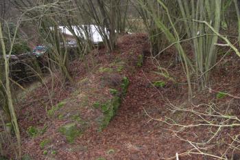 hradební zeď na východě (© D Dohňanský, 12/2014)