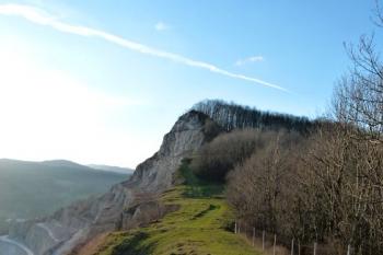 současný vrchol Kotouče ( © Jan P. Štěpánek 11/2012)