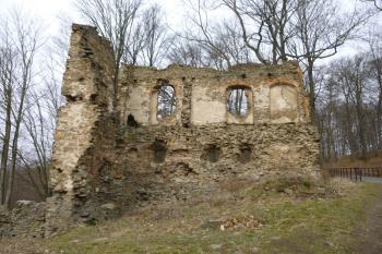 zřícenina hradu Vikštejn (© Vlastislav Mareček, 03/2014)