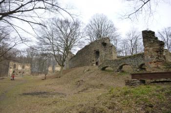 zřícenina hradu Vikštejn (© Vlastislav Mareček, 03/2014)