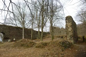 zřícenina hradu Vikštejn (© Vlastislav Mareček, 03/2014)