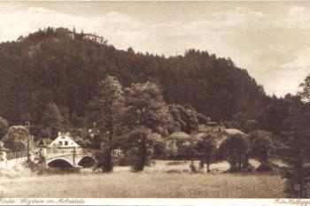 Vikštejn - Pohlednice z počátku 20.století (soukr.sbírka IvoR) (© Fritz Hallegger)