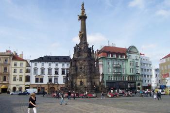 Olomouc - sloup Nejsvětější Trojice (© Ivo Rozehnal, 06/2012)