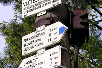 Rozcestník ( © Luděk Pitter 04/2005)