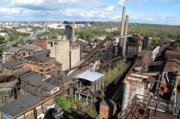 komplex bývalého Dolu Hlubina a vysokých pecí (© Jan P. Štěpánek  08/2012)