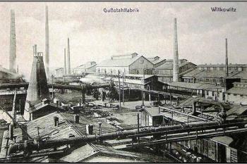 Slévárna oceli - 1910 ( © Ostrava 1880 - 1939 (Irena Korbelářová, Henryk Wawreczka, Zdeněk Wludyka, Rudolf Žáček: WART, 2000))