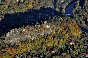 Letecký snímek. ( © Radovan Smokoň 10/2012)