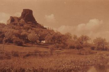 Kamýk u Litoměřic - Historická pohlednice z počátku 20.století - (soukr.sbírka IvoR) (© Jos.F.Fuhr - Teplitz)