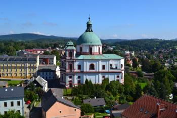 Bazilika z vyhlídkové věže (© Daniel Šmidrkal, 08/2016)