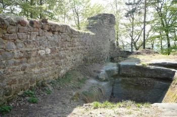 Zřícenina hradu Zbirohy (© Vlastislav Mareček, 04/2011)