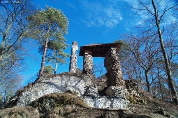 hrad Zlenice, únor 2011 (© Vlad Havelka, 03/2011)