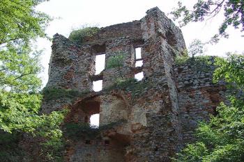 Vnitřní stěna paláce ( © Roman Řezáč 07/2005)