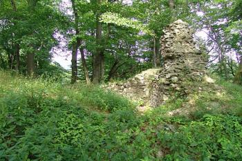 Zbytky věže ( © Roman Řezáč 07/2005)