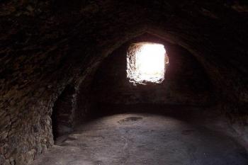 jedna ze zachovalých přístupných místností (© Stanislav Drda, 02/2007)