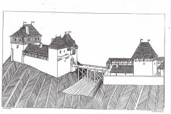 Žampach od severu, podle P. Nislera (© jan heřman, 07/2013)